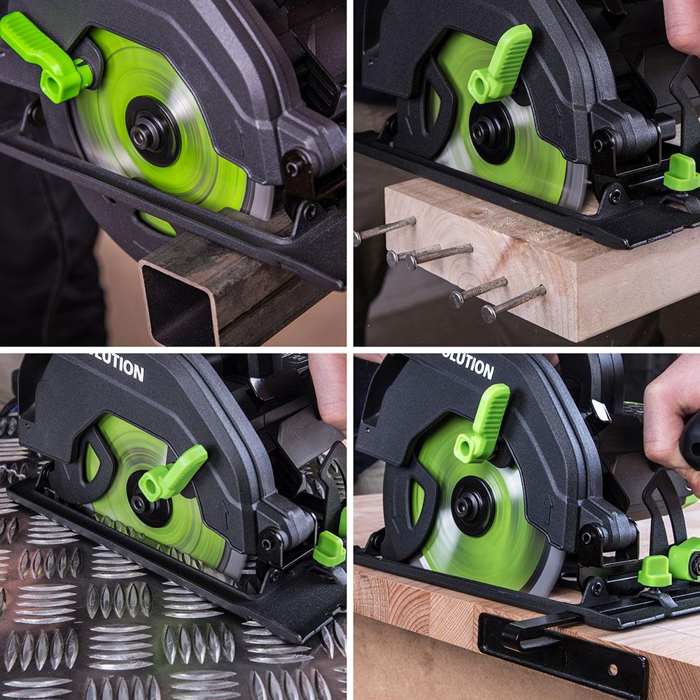 Evolution 165mm Multi-Material Cutting 14T Circular Saw Blade - Image 3