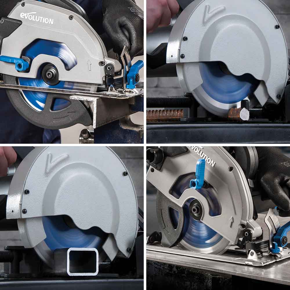 Evolution 185mm Mild Steel Cutting 40T TCT Circular Saw Blade - Image 3
