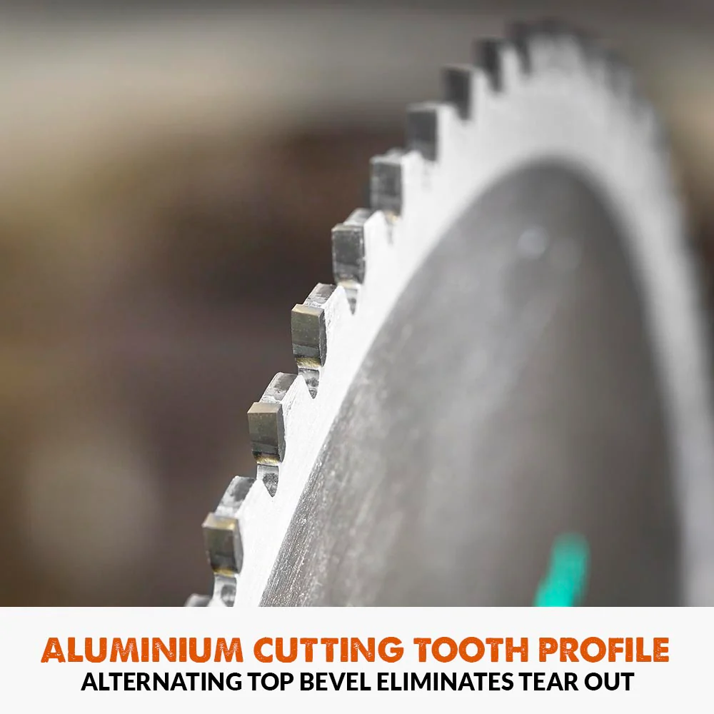 Evolution 185mm Aluminium Cutting 60T TCT Circular Saw Blade - Image 3