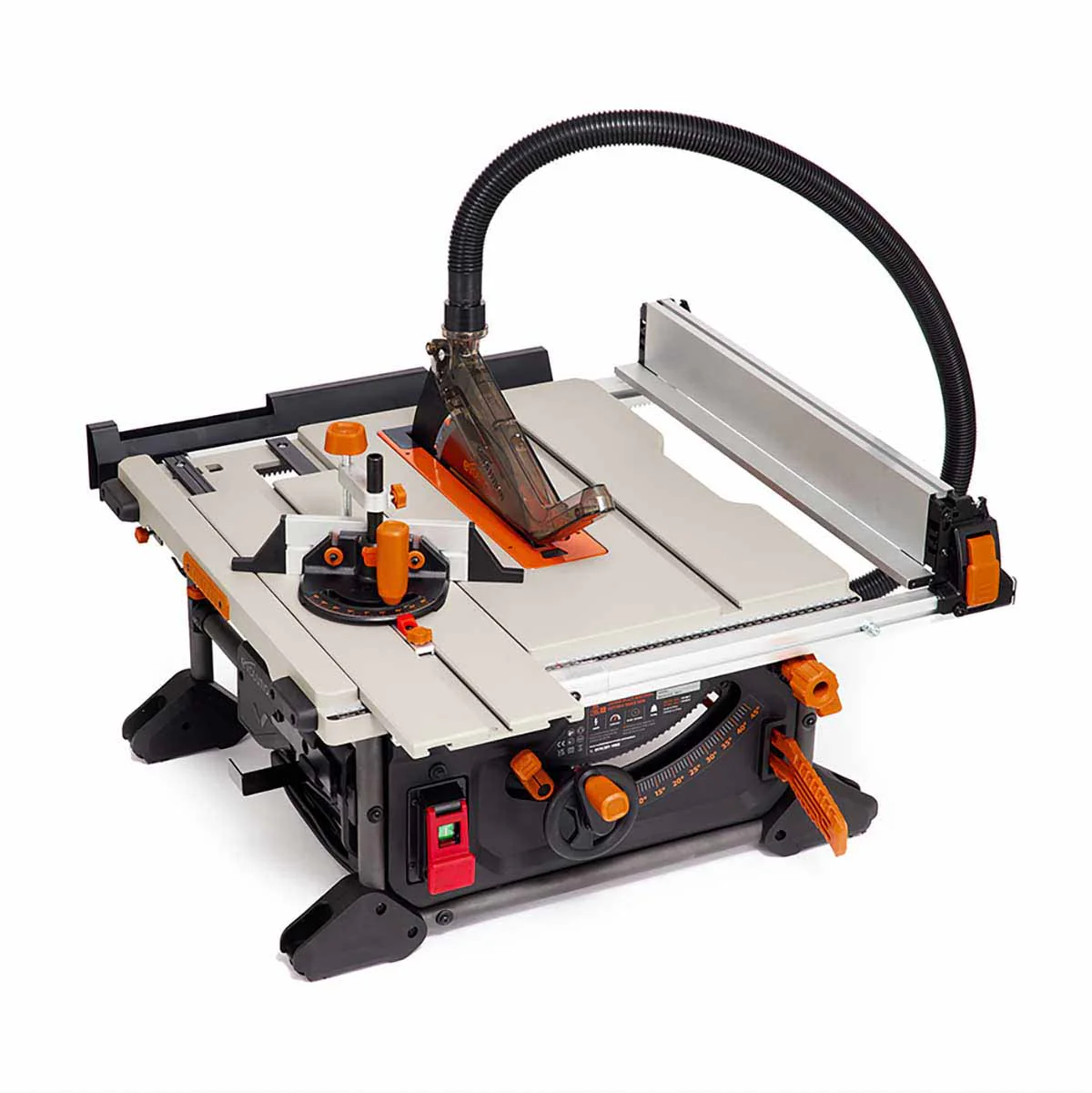 Evolution R255TBL+ 230v Portable Jobsite Table Saw with 255mmTCT Multi-material Blade - Image 29