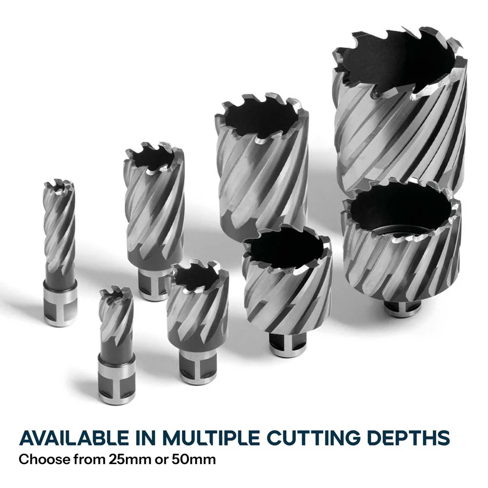 Evolution Cyclone Annular Mag Drill Cutters 12-65mm Width  (50mm Max Depth) - Image 5