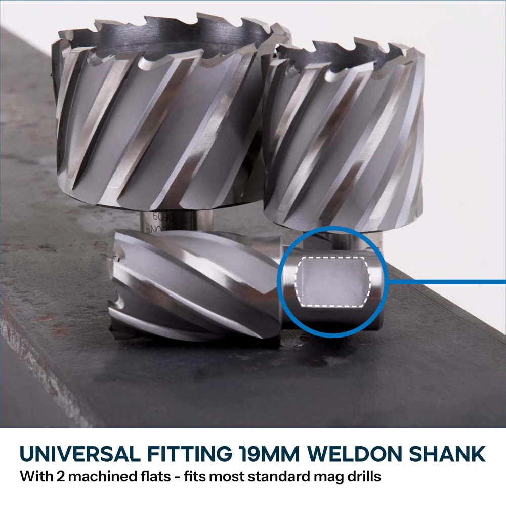 Evolution Cyclone Annular Mag Drill Cutters 12-65mm Width  (50mm Max Depth) - Image 6