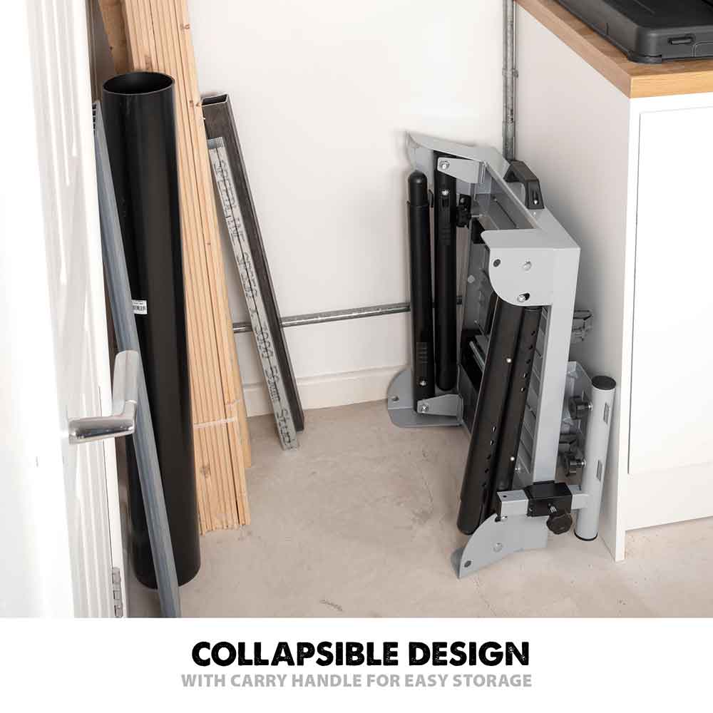 Evolution Chop Saw Stand With Telescopic Arms And Folding Legs for 355CPS Saws - Image 8