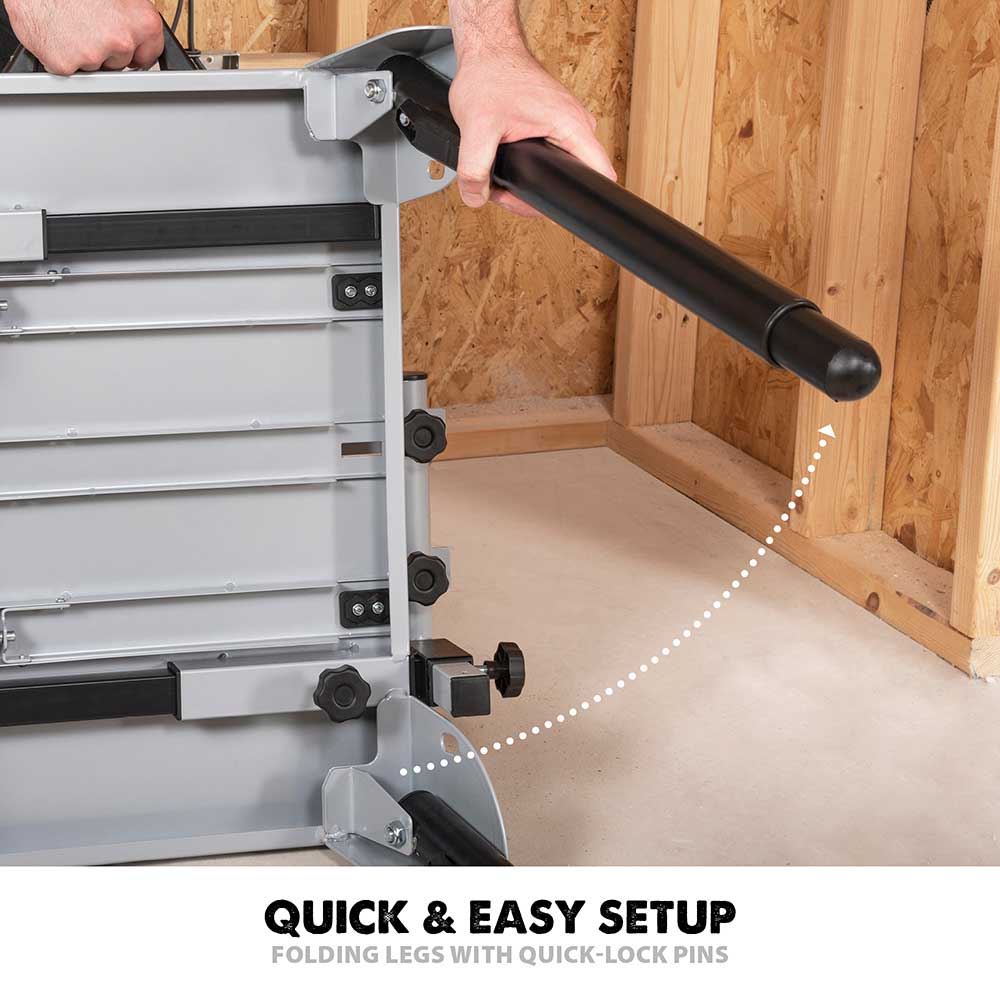 Evolution R355CPS 355mm Chop Saw and Chop Saw Stand Bundle - Image 27