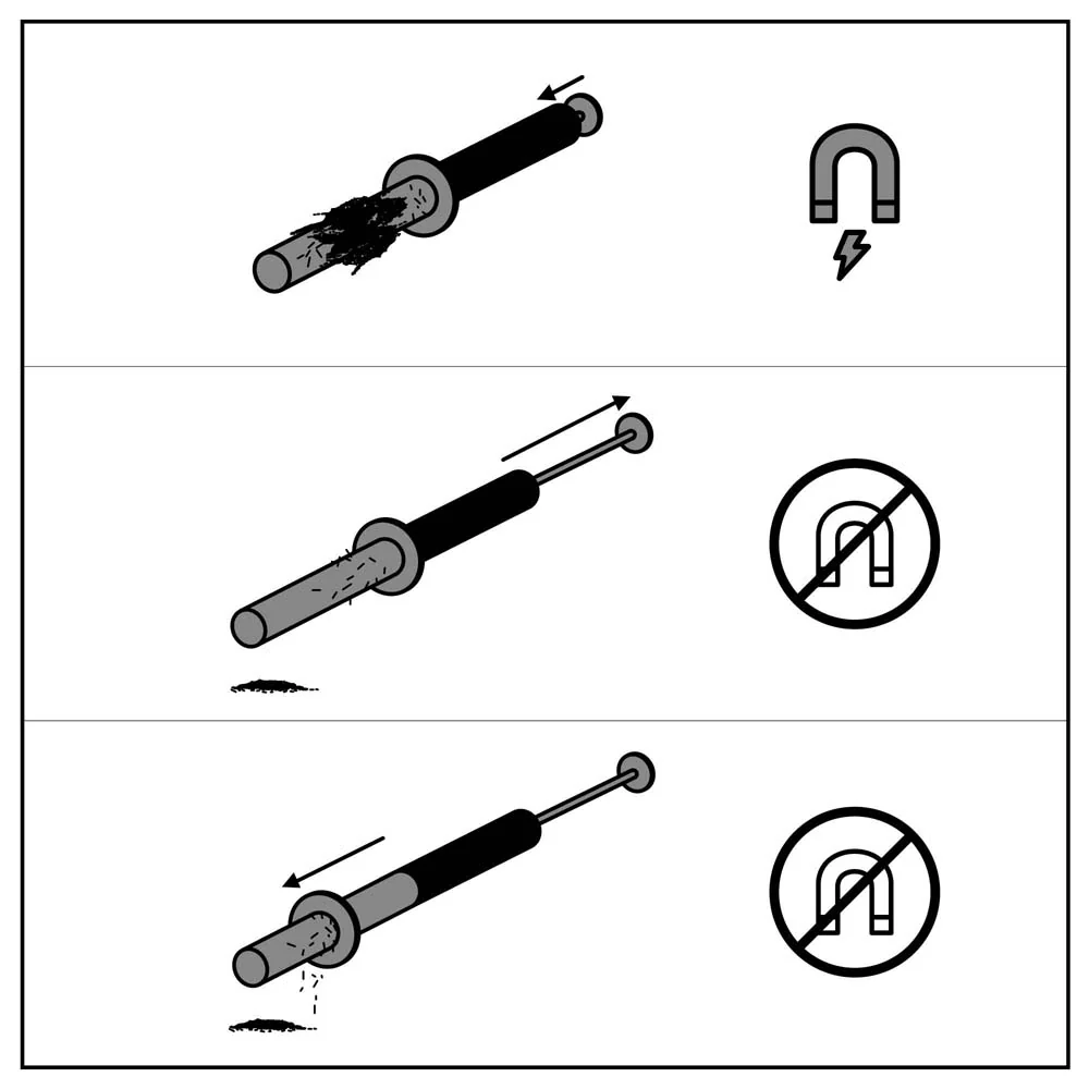 Evolution Cyclone Magnetic Swarf and Chip Collector Wand - Image 3
