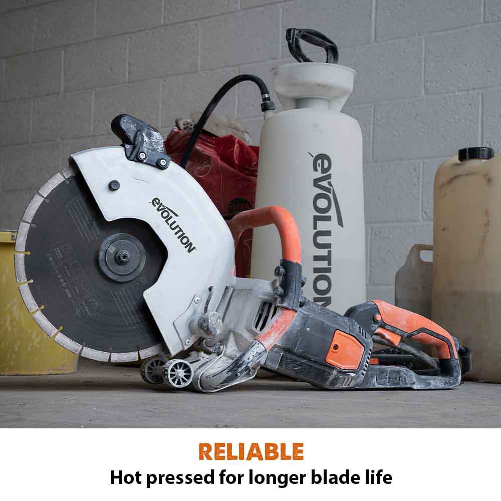 Evolution 300mm General Purpose Diamond Disc Cutter Blade, 22.2mm Bore - Image 5