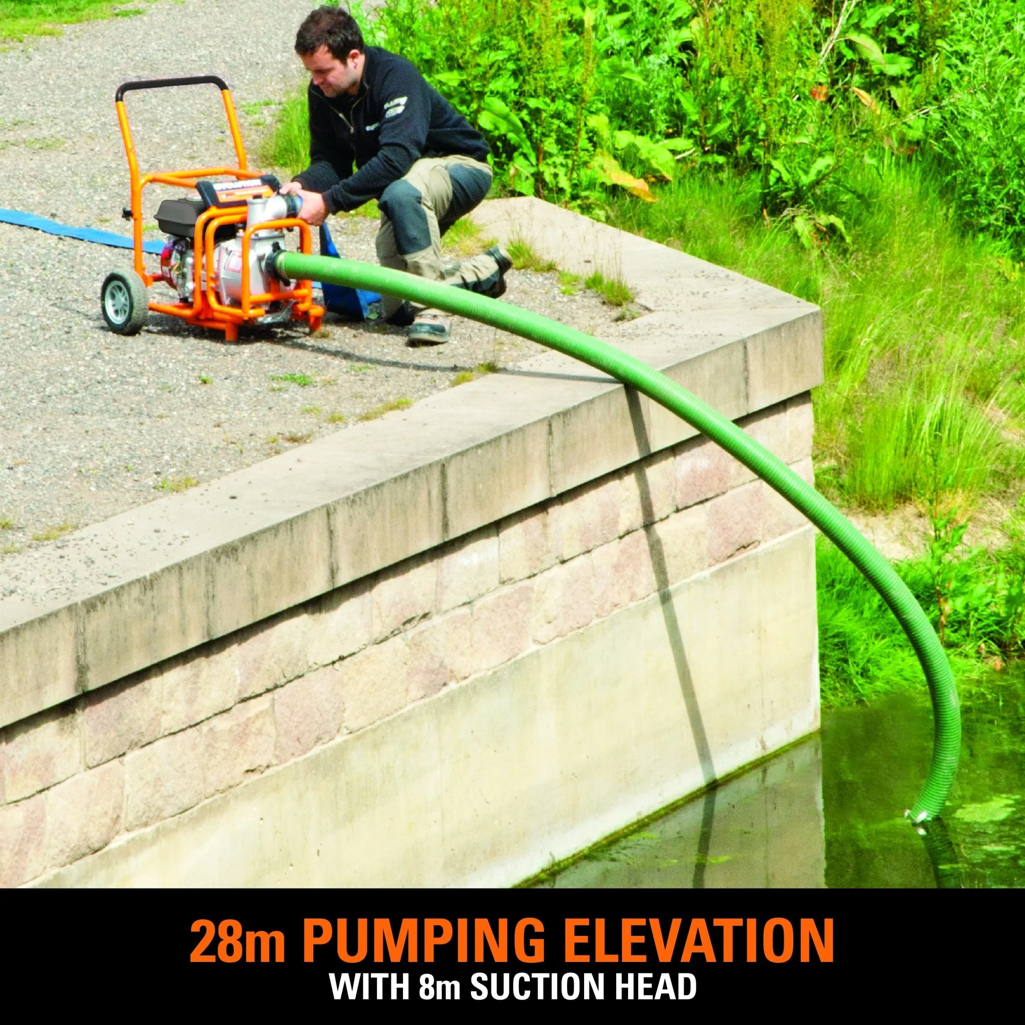 Evolution Evo-System 1000L/Min Dirty Water Pump Output - Image 5