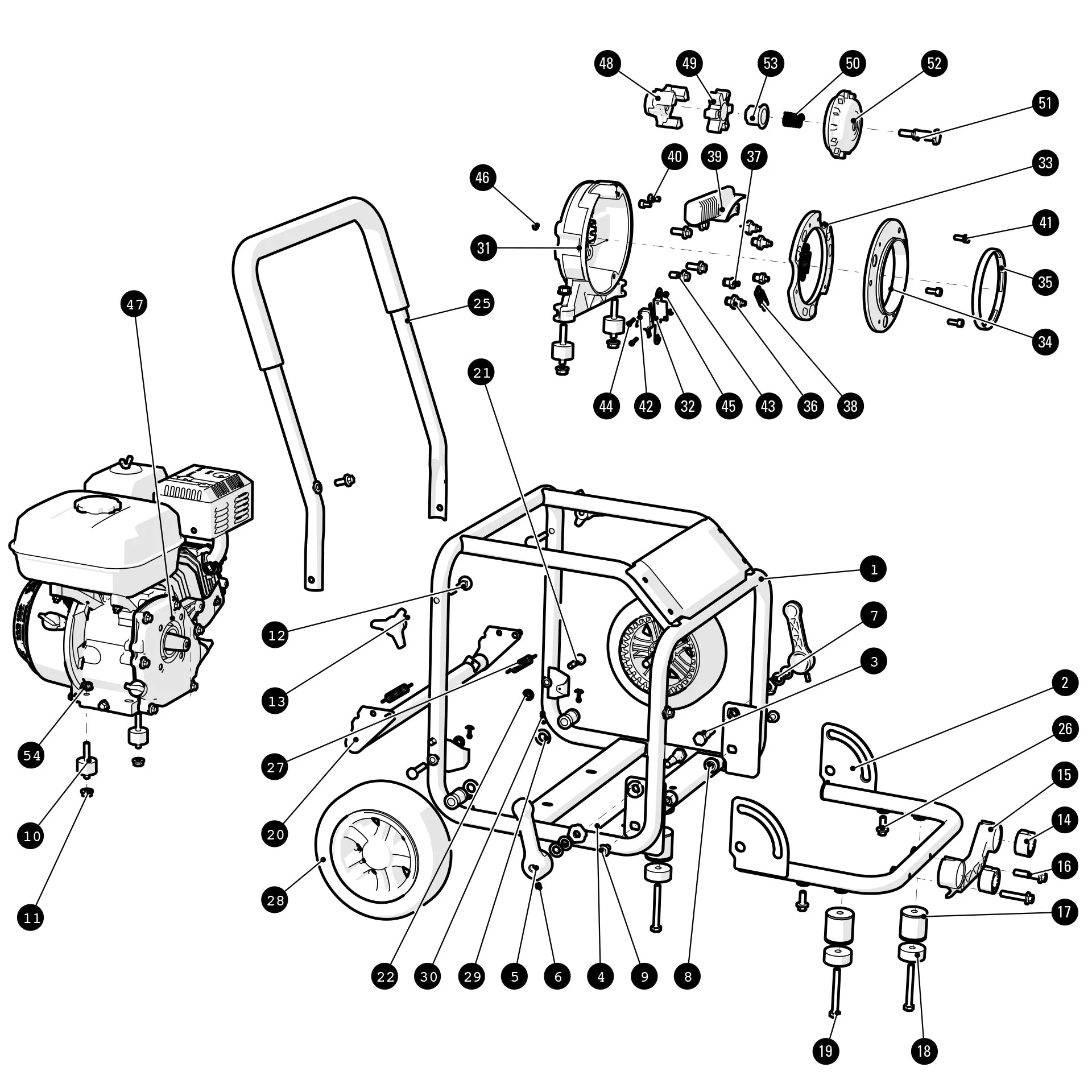 Evolution EVO200 Engine Spare Parts - Image 2