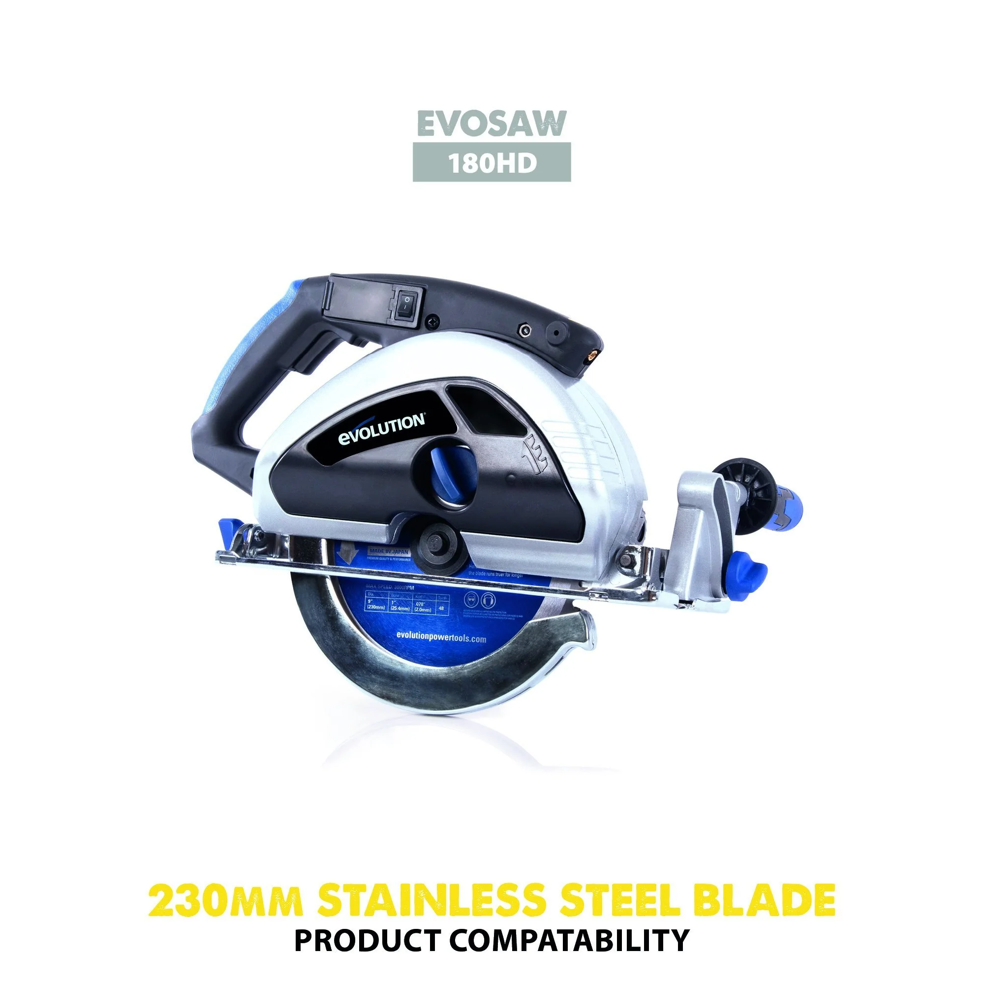 Evolution 230mm Stainless Steel Cutting 60T Blade - Image 5