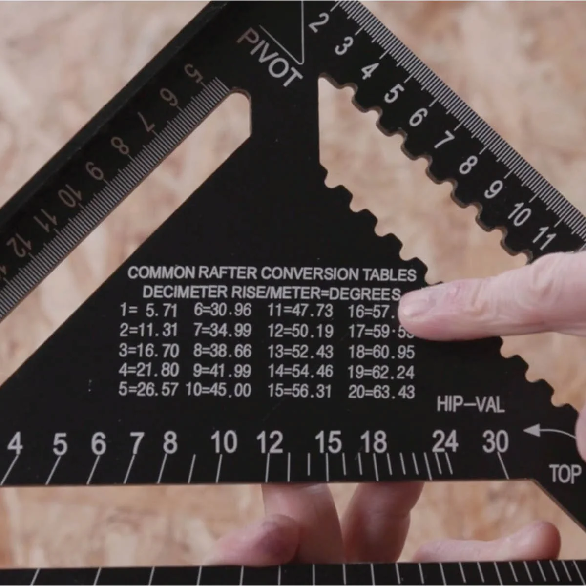 Aluminium Speed Square / Roofer's Square from Evolution - Image 4