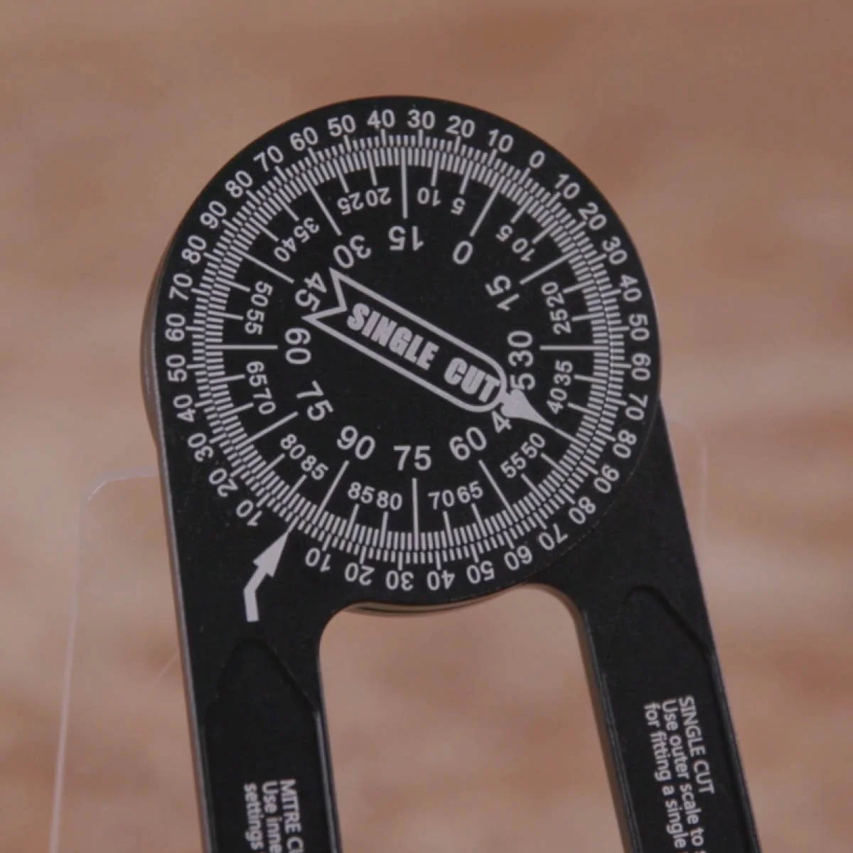 360 Degree Aluminium Mitre Saw Protractor from Evolution - Image 11