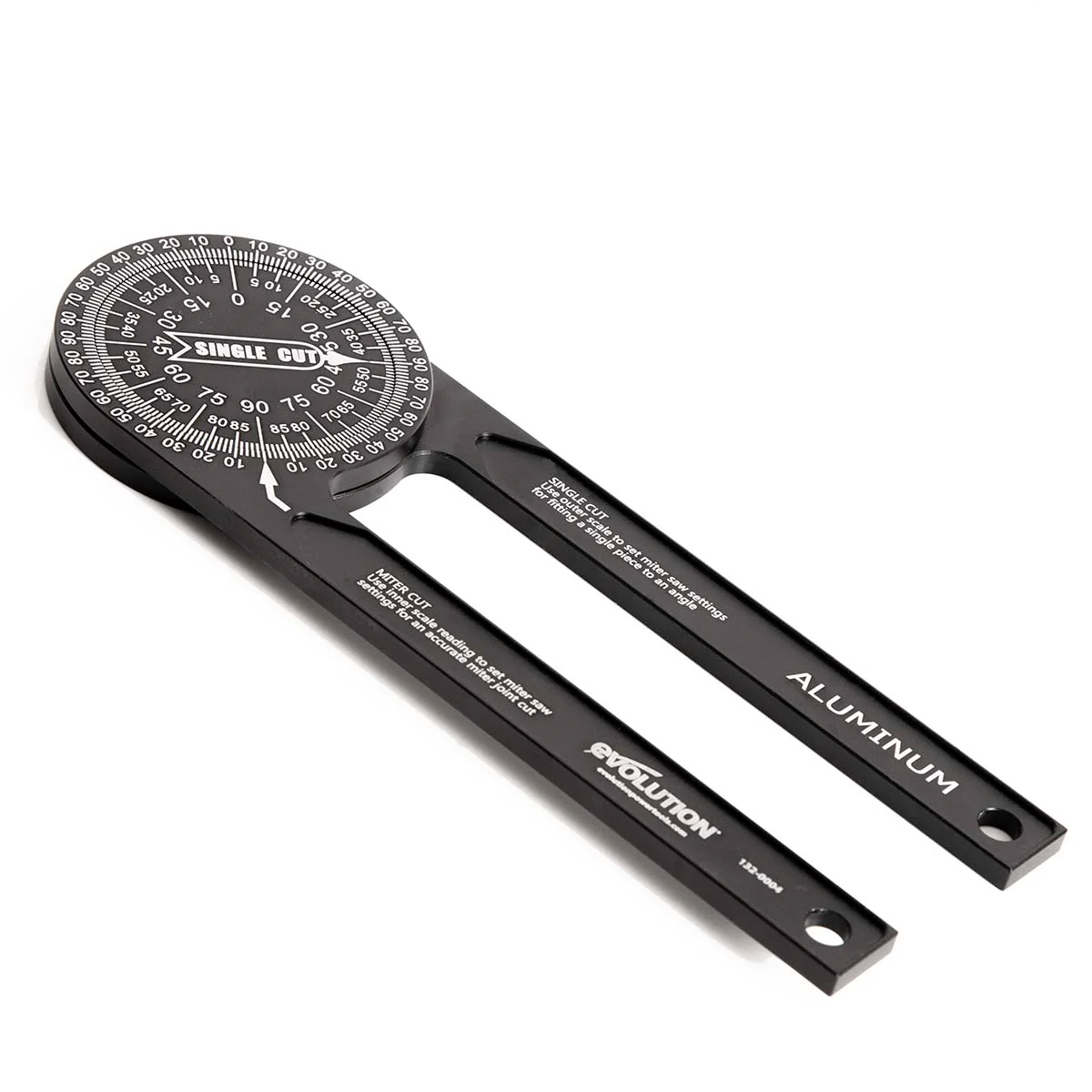 360 Degree Aluminium Mitre Saw Protractor from Evolution - Image 12