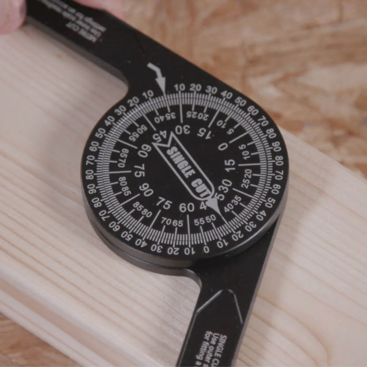 360 Degree Aluminium Mitre Saw Protractor from Evolution - Image 4