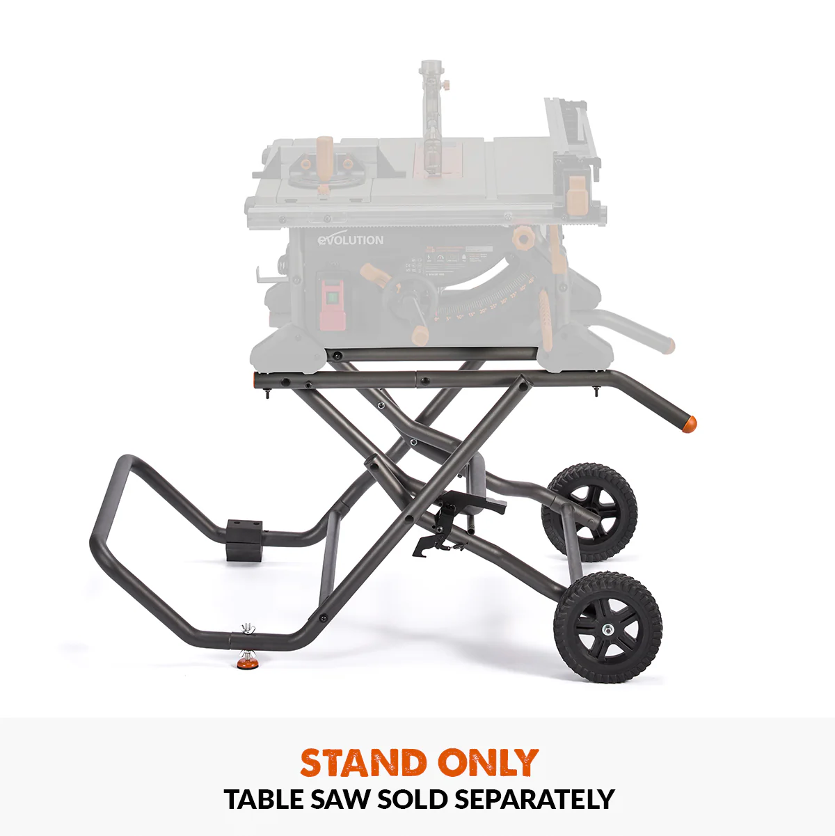 Evolution Compact Folding Wheeled Stand For R255TBL Table Saw - Image 7