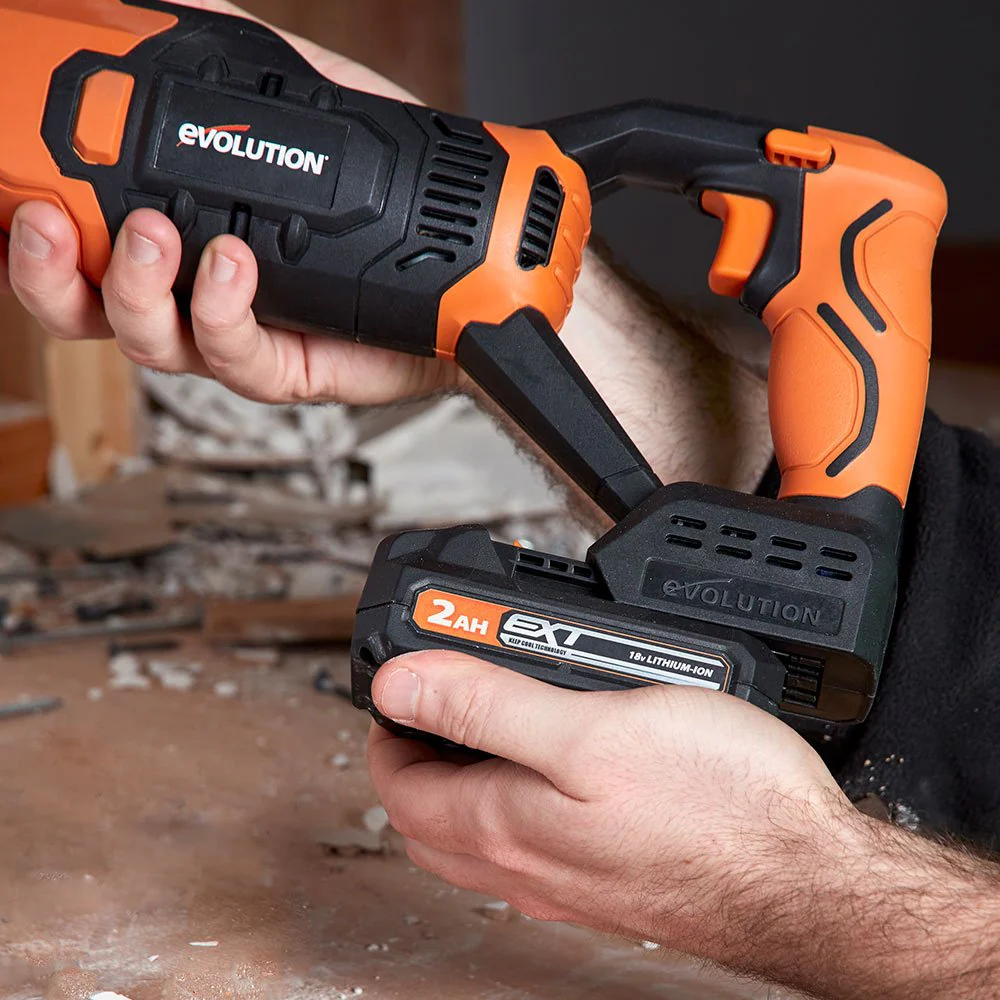 Evolution Cordless R18BAT-Li2 2Ah Li-Ion Battery 18v EXT - Image 3