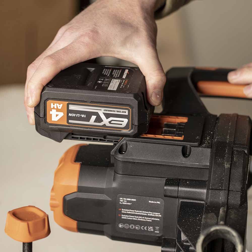 Evolution Cordless R18BAT-Li4 4Ah Li-Ion Battery 18v EXT - Image 3
