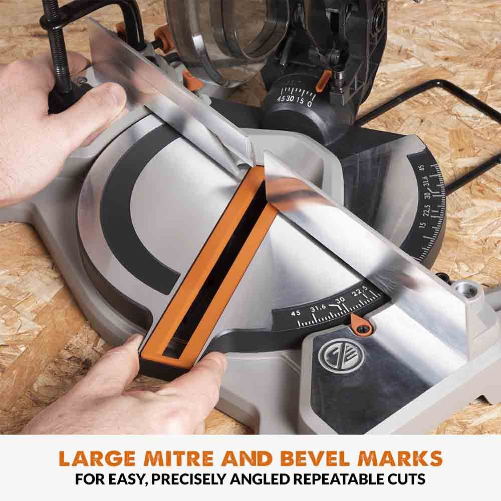 Evolution Cordless R185CMS-Li 185mm Compound Mitre Saw & Saw Horse Bundle - Image 6
