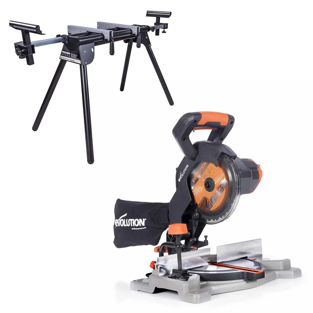 Evolution Cordless R185CMS-Li 185mm Compound Mitre Saw & Stand Bundle - Image 20