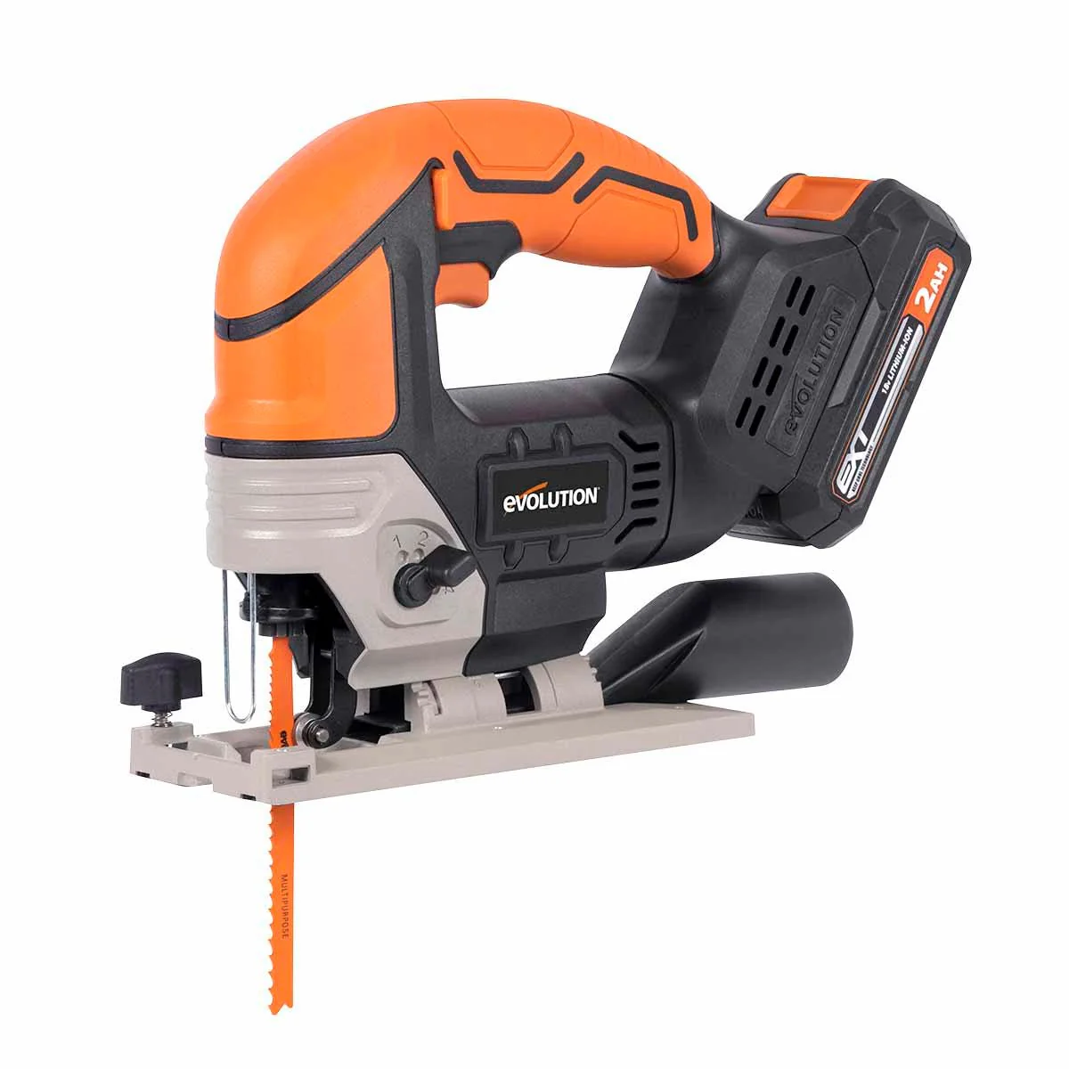 Evolution Cordless R90JGS-Li Jigsaw 18v Li-Ion EXT Inc Multi-Material Blades - Image 10