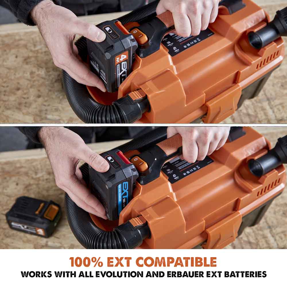 Evolution Cordless R11VAC-Li Wet And Dry Workshop Vacuum 18v Li-Ion EXT - Image 10