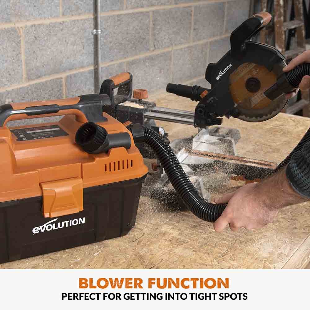 Evolution Cordless R11VAC-Li Wet And Dry Workshop Vacuum 18v Li-Ion EXT - Image 6