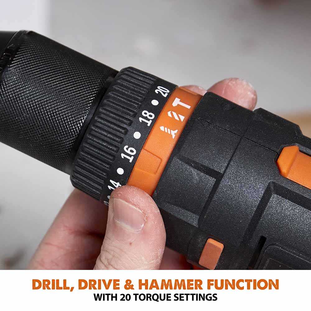 Evolution Cordless R13CMB-Li Combi Drill Driver 18v Li-Ion EXT - Image 4