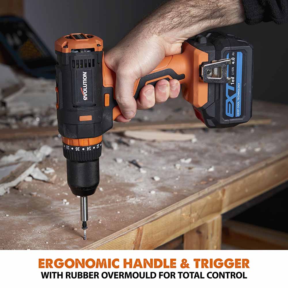 Evolution Cordless R13CMB-Li Combi Drill Driver 18v Li-Ion EXT - Image 5