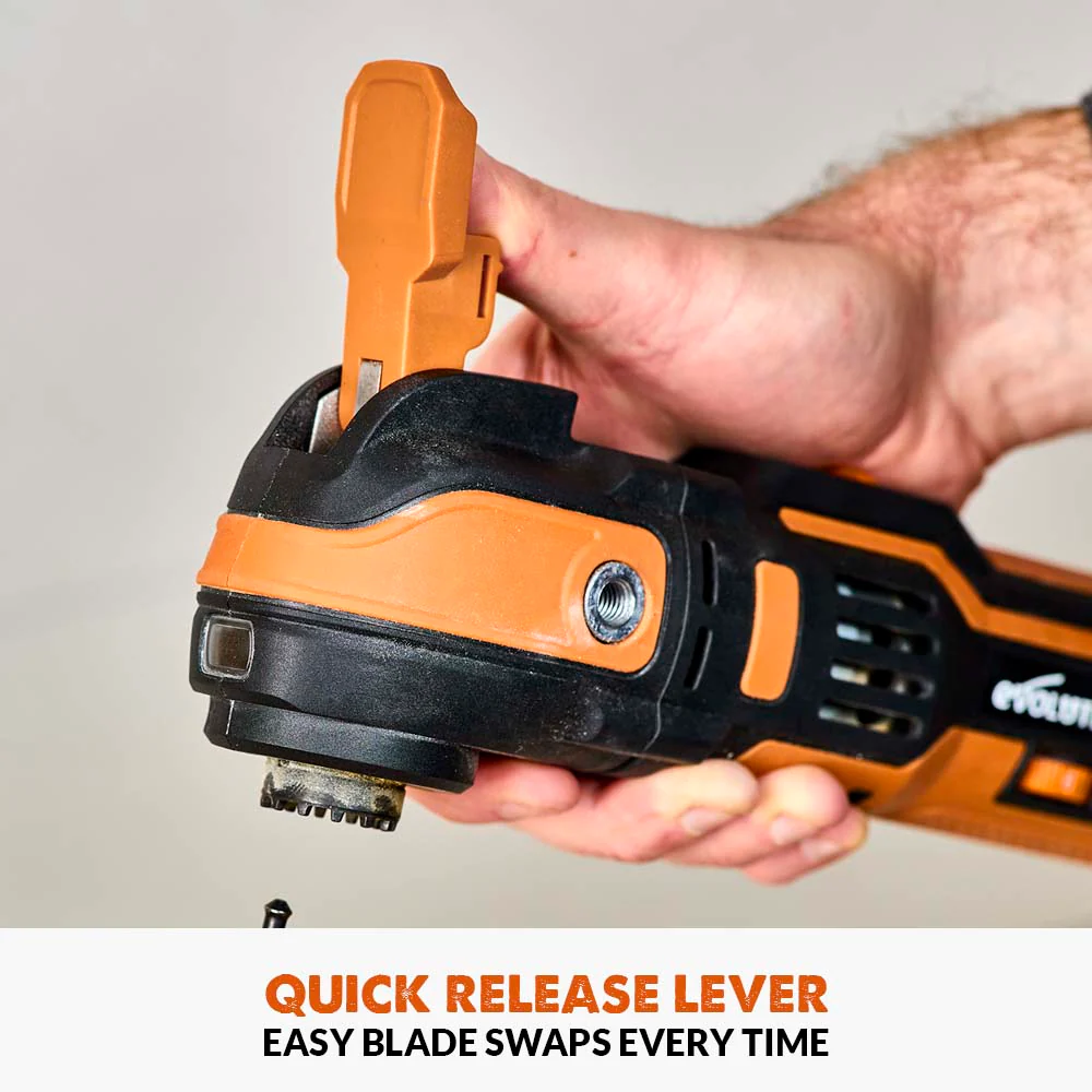 Evolution Cordless R18MLT-Li Multi-Tool 18v Li-Ion EXT With Accessory Kit - Image 10