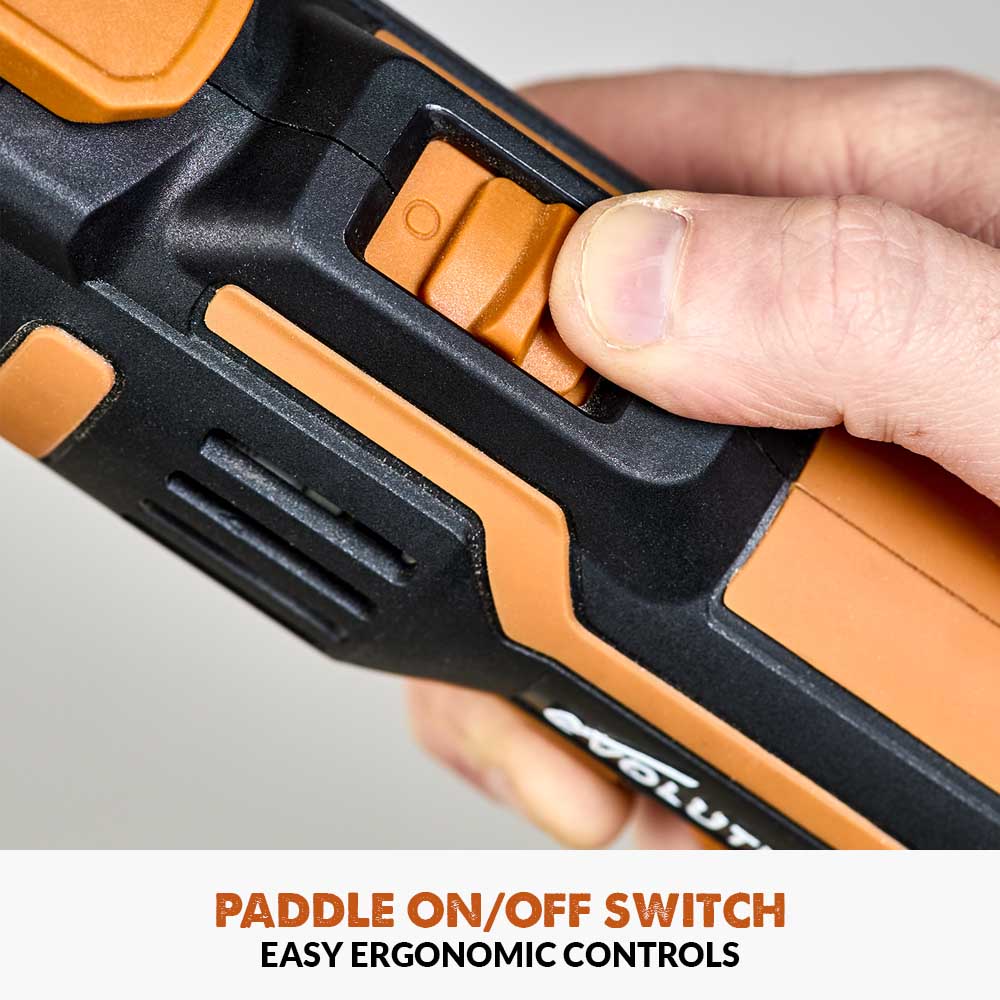 Evolution Cordless R18MLT-Li Multi-Tool 18v Li-Ion EXT With Accessory Kit - Image 12