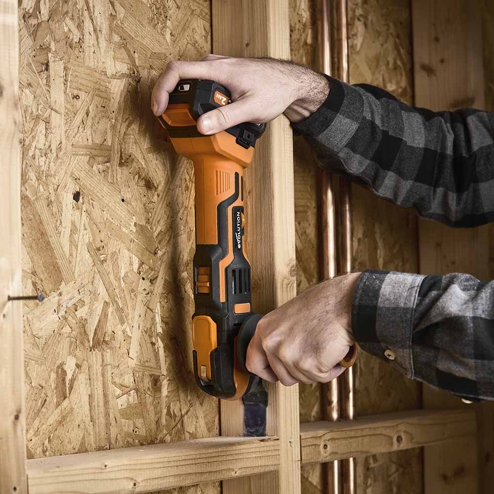 Evolution Cordless R18MLT-Li Multi-Tool 18v Li-Ion EXT With Accessory Kit - Image 15