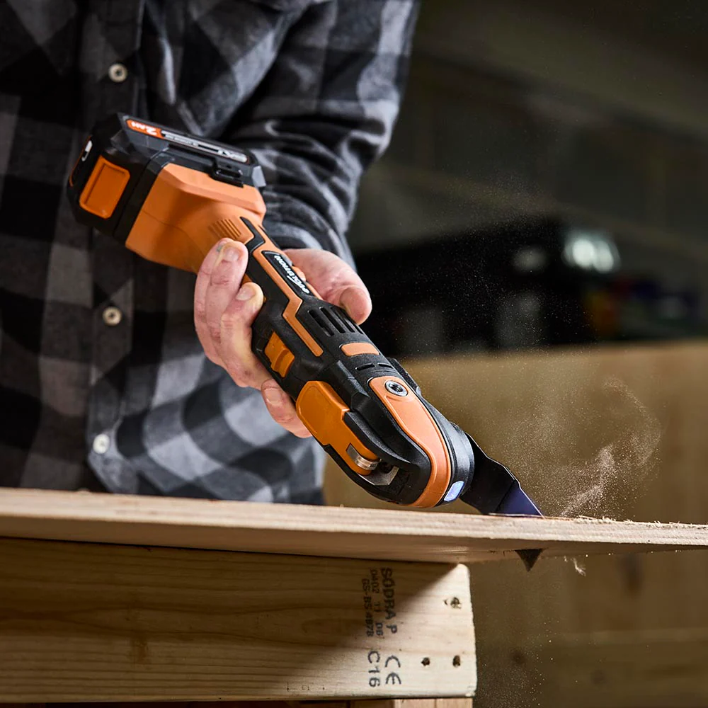 Evolution Cordless R18MLT-Li Multi-Tool 18v Li-Ion EXT With Accessory Kit - Image 16