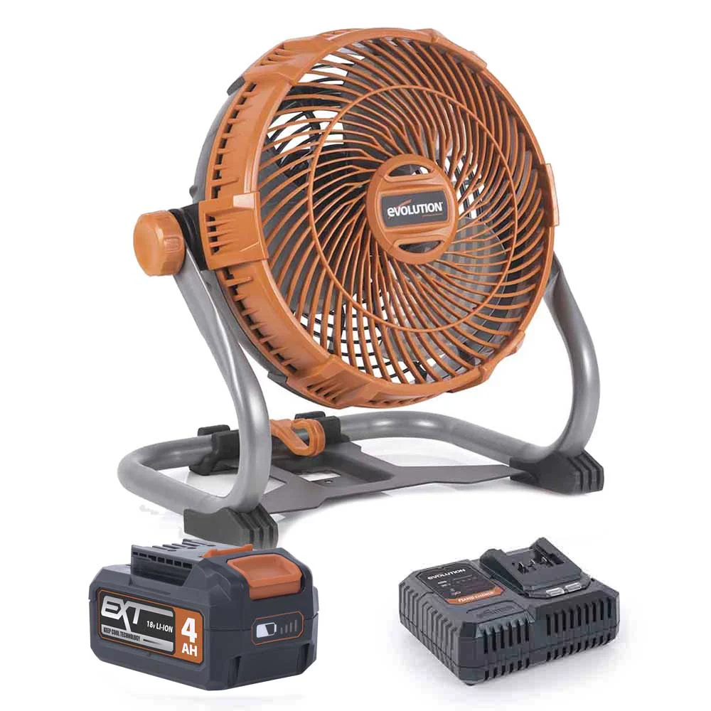 Evolution Cordless R240FAN-Li Work Fan 18v Li-Ion EXT - Image 11