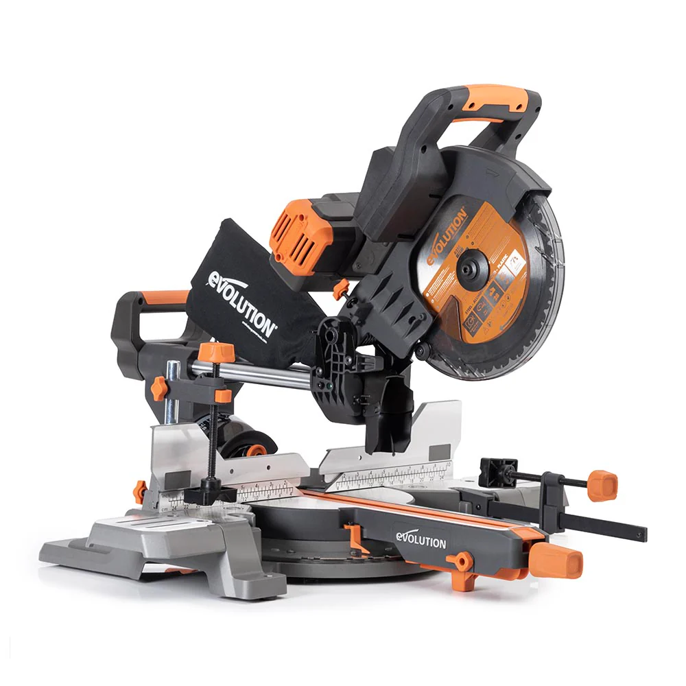 Evolution Cordless R255SMS-DB-Li 255mm 36V Double Bevel Mitre Saw - Image 15