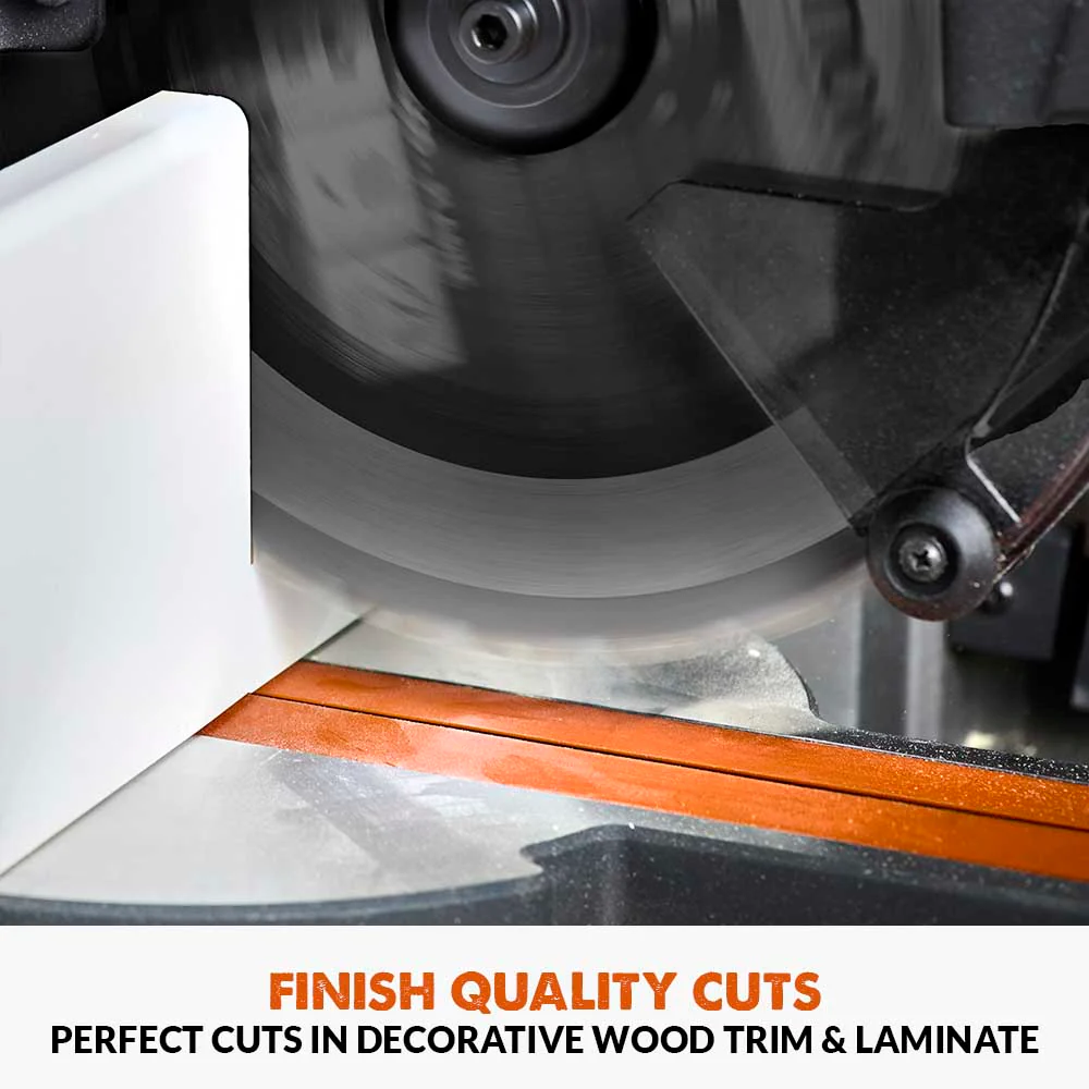 Evolution Cordless R255SMS-DB-Li  Double Bevel Mitre Saw & XL Stand - Image 3