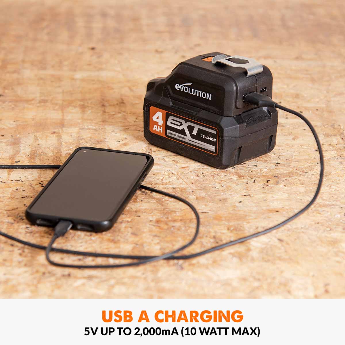 Evolution EXT Cordless USB Charger and LED Light. - Image 4