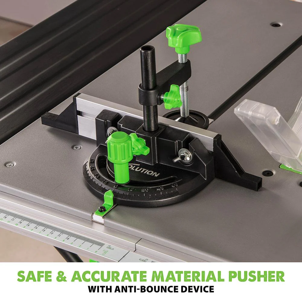 Evolution FURY5-S 255mm Table Saw Bundle With 40T General Wood And 28T Multi-Material Blades - Image 13