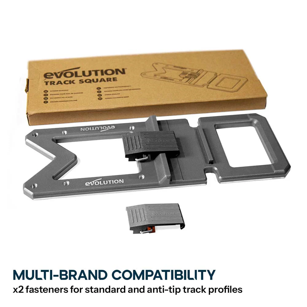 Evolution G2 Saw Track Accessory Kit, Track Square, Cable Guide, Saw Stop & Edge Strip - Image 4