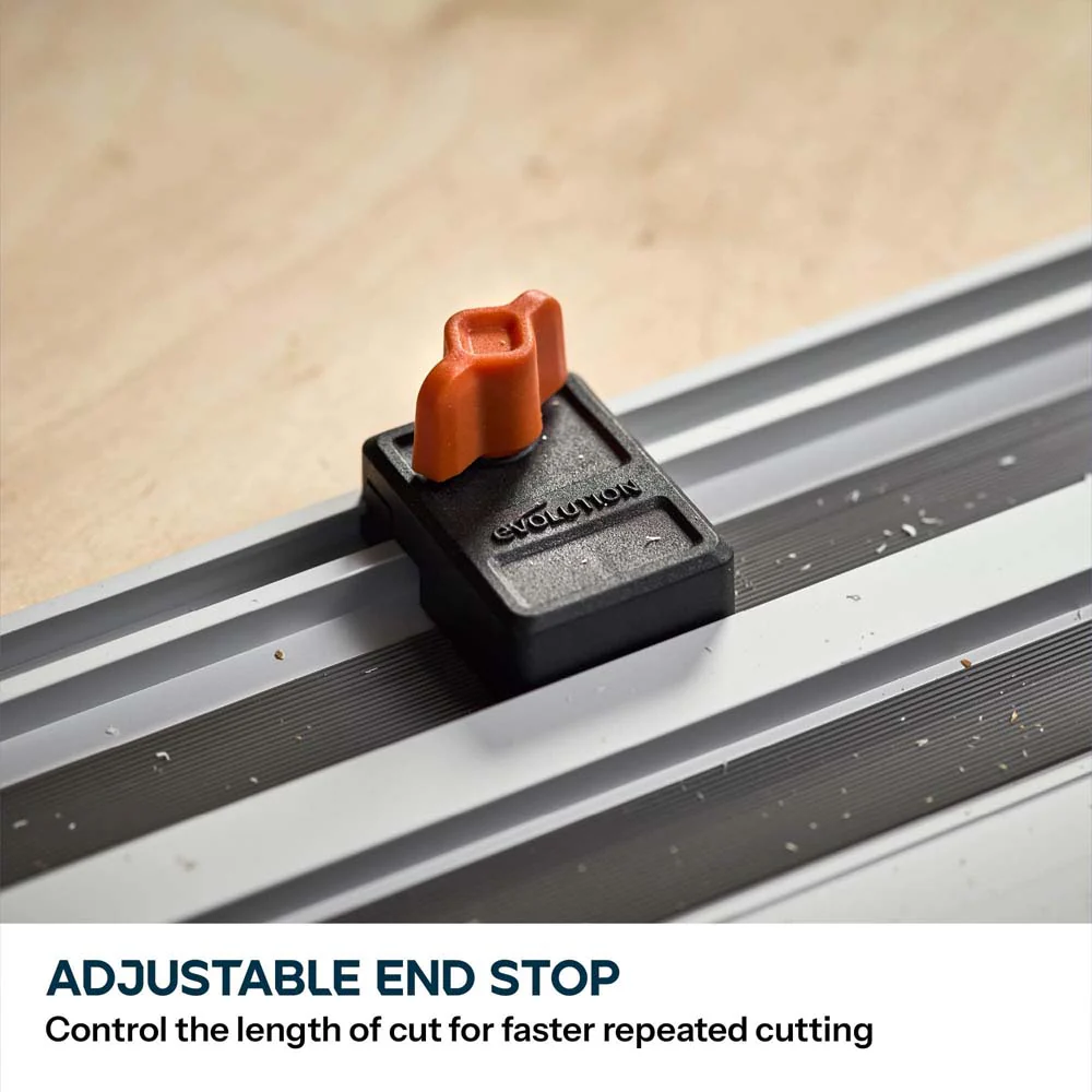 Evolution G2 Saw Track Accessory Kit, Track Square, Cable Guide, Saw Stop & Edge Strip - Image 6