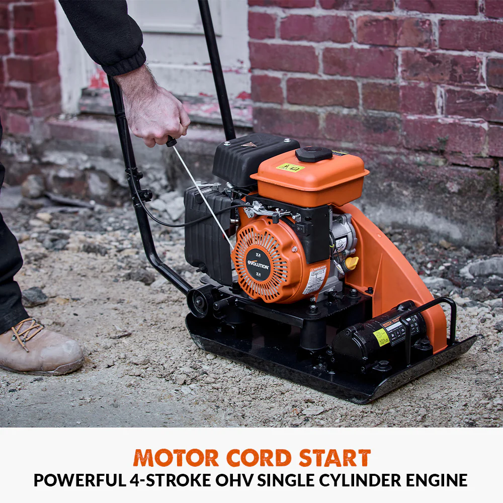 Evolution Hulk Petrol Compactor Wacker Plate - for Trade & DIY Groundwork | H320-P - Image 10