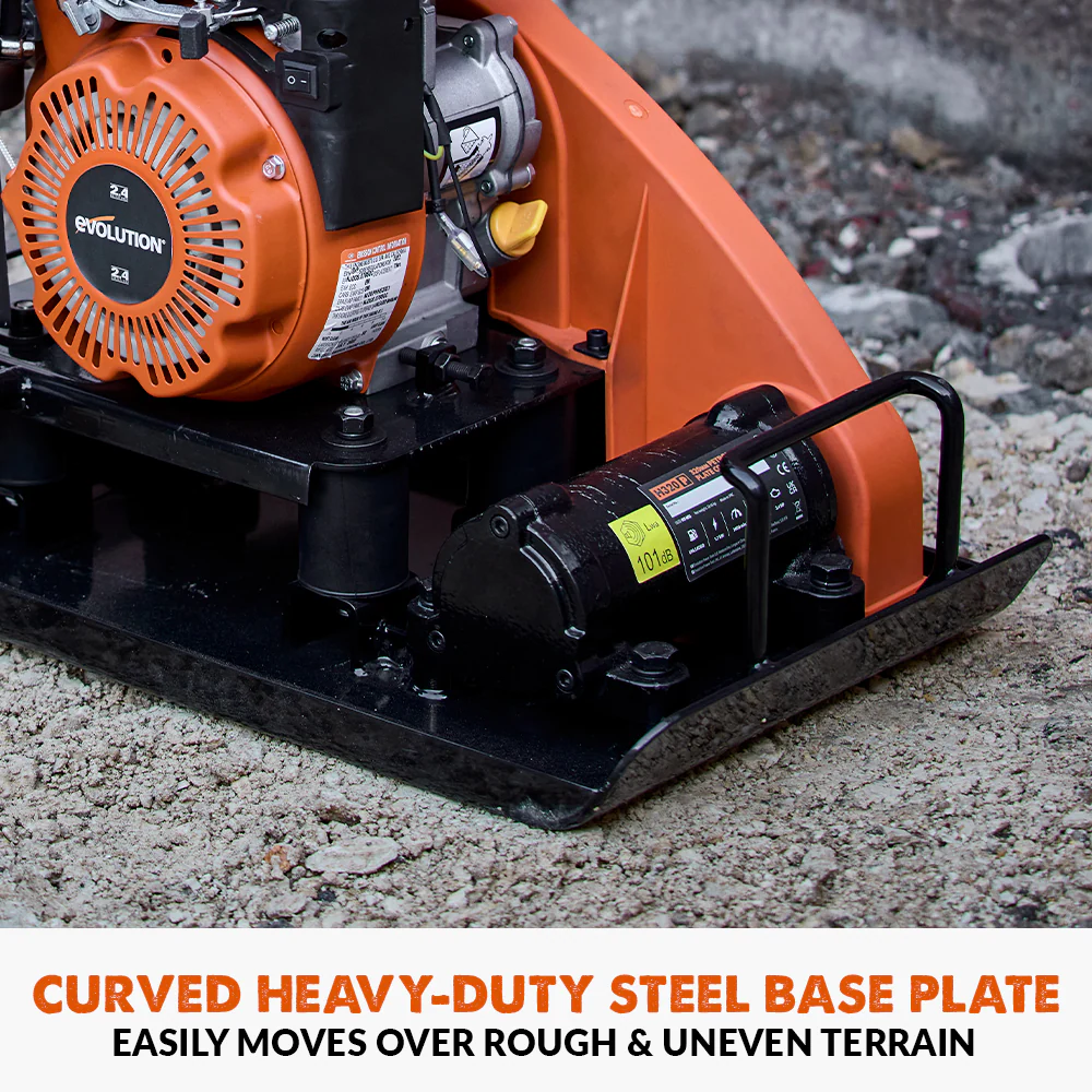 Evolution Hulk Petrol Compactor Wacker Plate - for Trade & DIY Groundwork | H320-P - Image 3