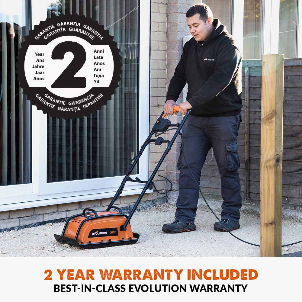Hulk Electro H320-E 230V Electric Plate Compactor & Paving Pad Bundle - Image 12