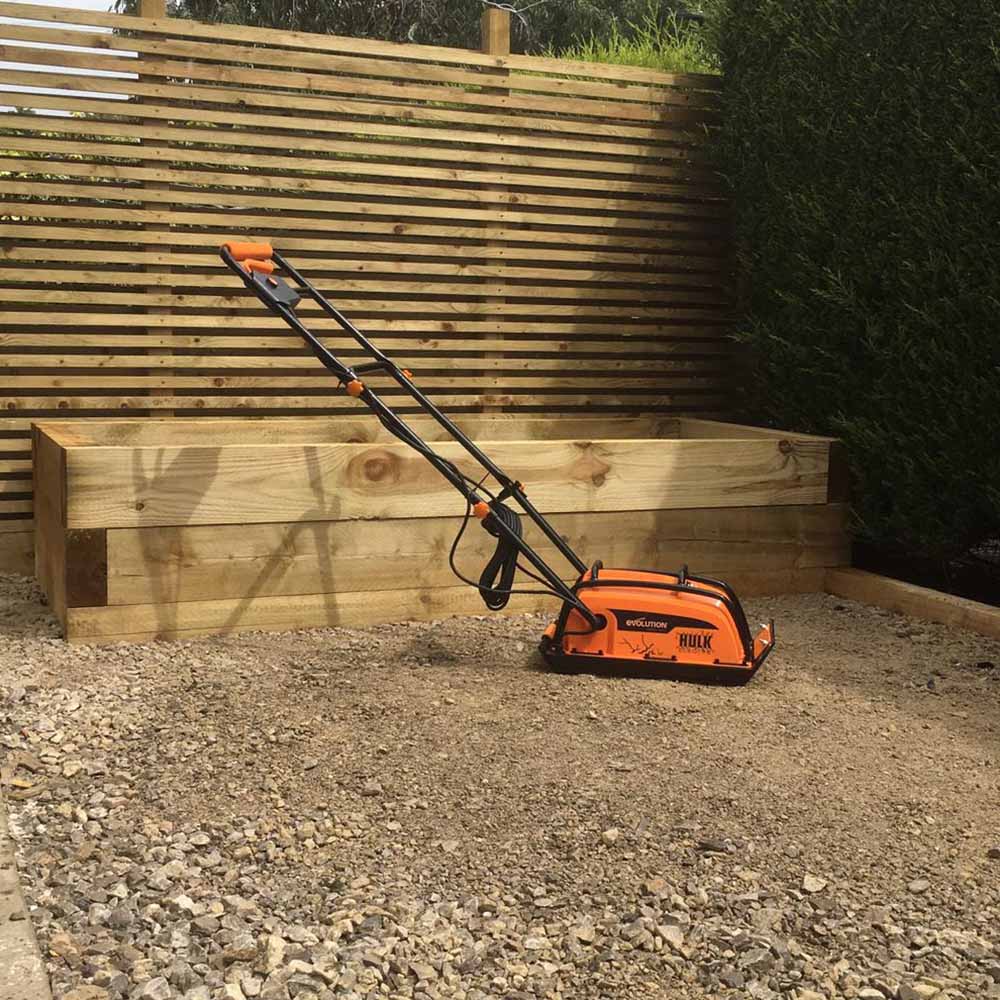 Hulk Electro H320-E 230V Electric Plate Compactor & Paving Pad Bundle - Image 16