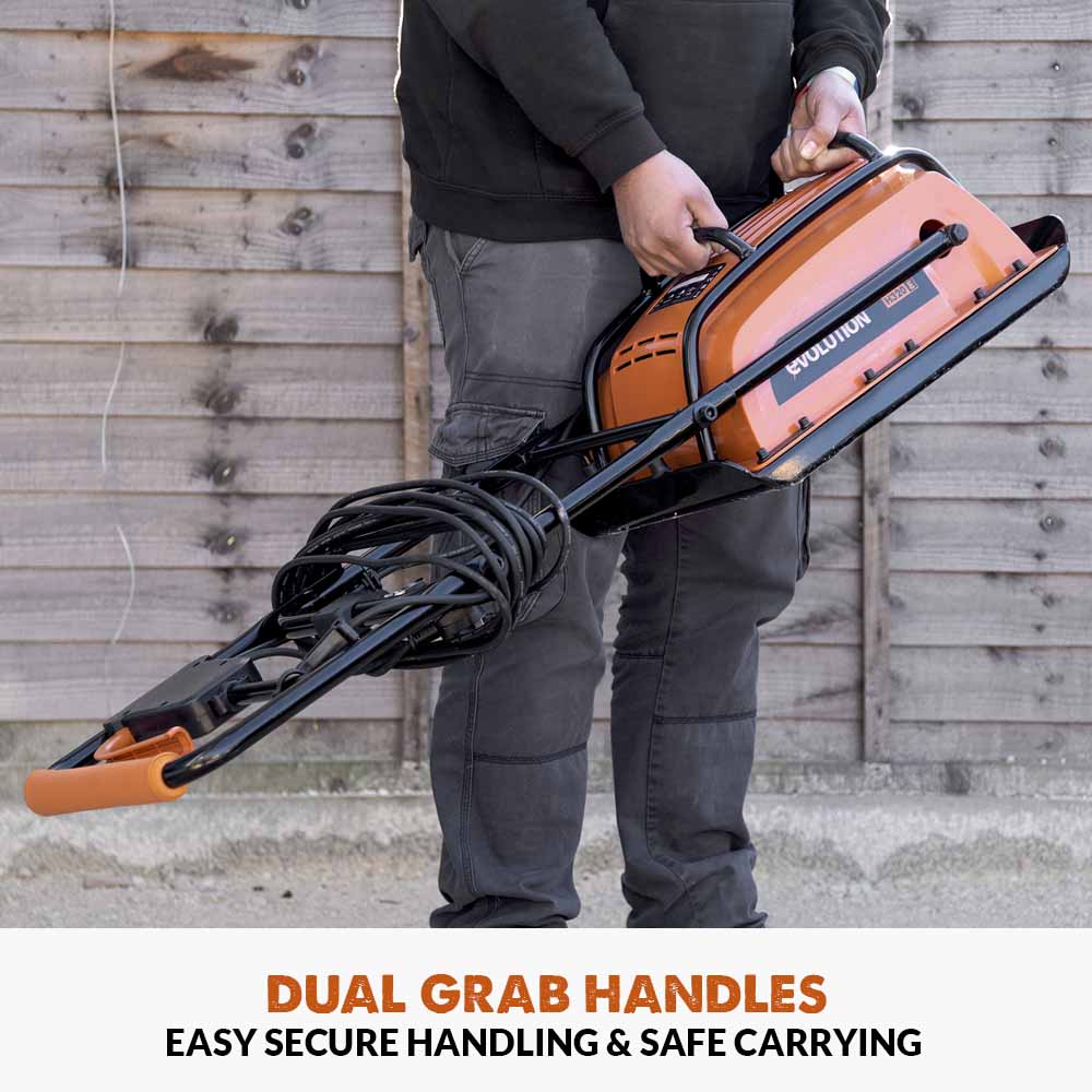Hulk Electro H320-E 230V Electric Plate Compactor & Paving Pad Bundle - Image 7