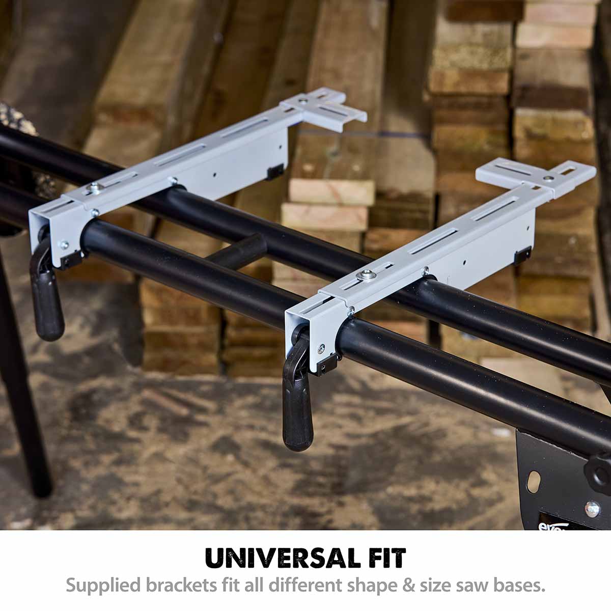 Evolution XL Rolling Mitre Saw Stand With Universal Fittings - Image 7