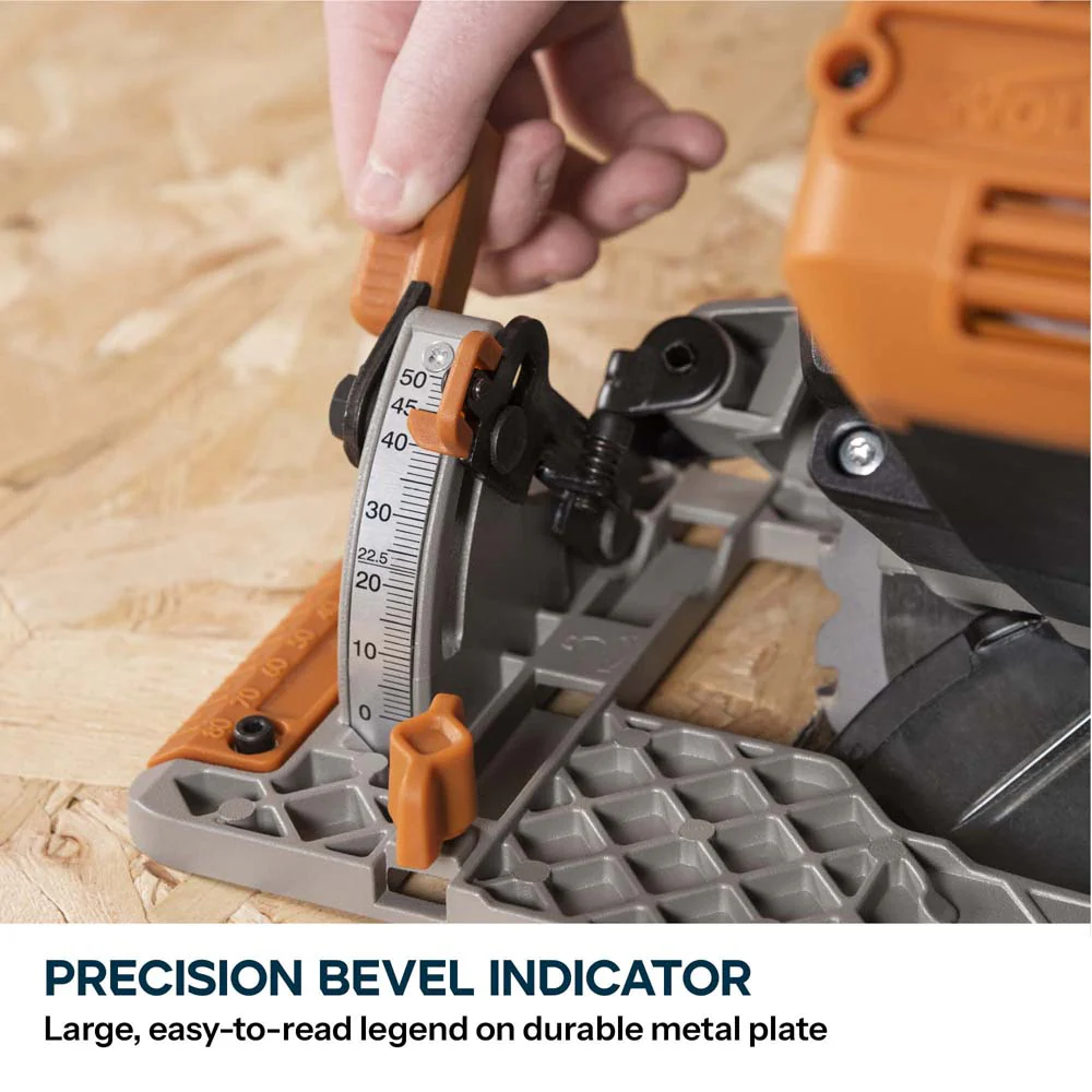Evolution Cordless R165CCS-Li 165mm Circular Saw 18v Li-Ion EXT Inc Multi-Material Blade - Image 7