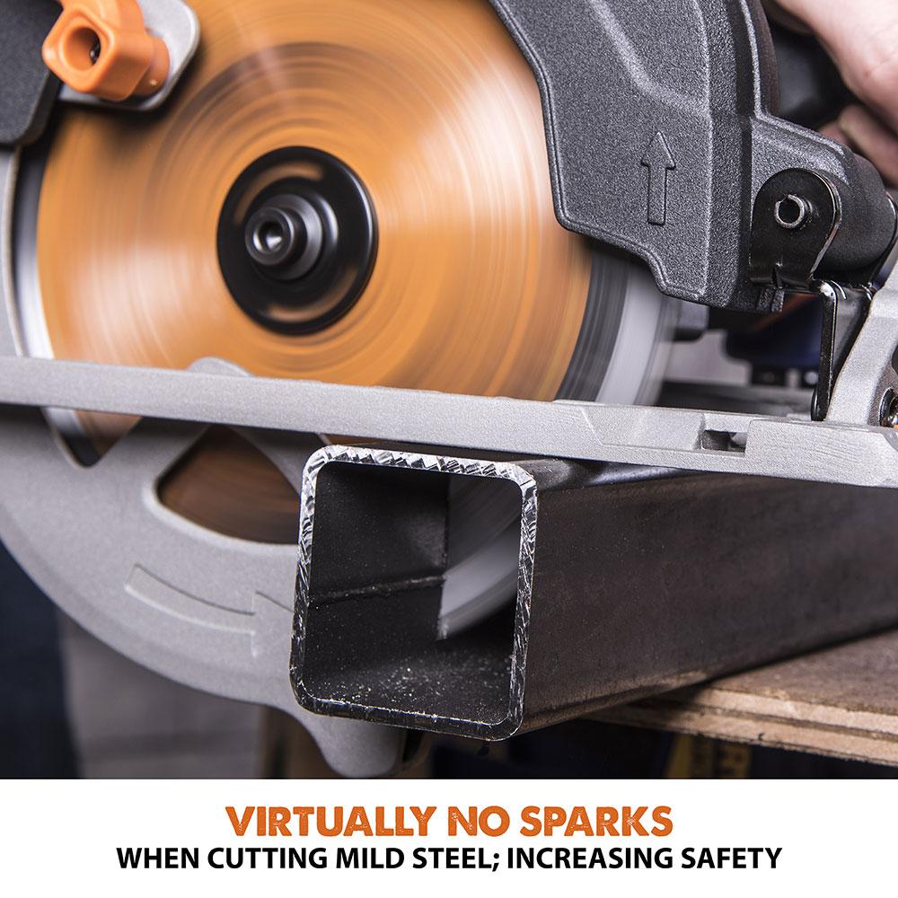 Evolution R185CCS 185mm Circular Saw & 500kg Saw Horse Bundle - Image 9