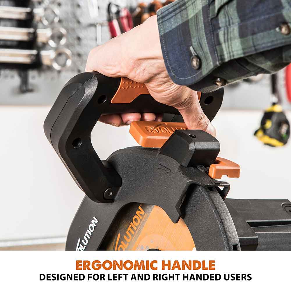 Evolution R185SMS+ 185mm Sliding Mitre Saw & XL Rolling Stand Bundle - Image 20
