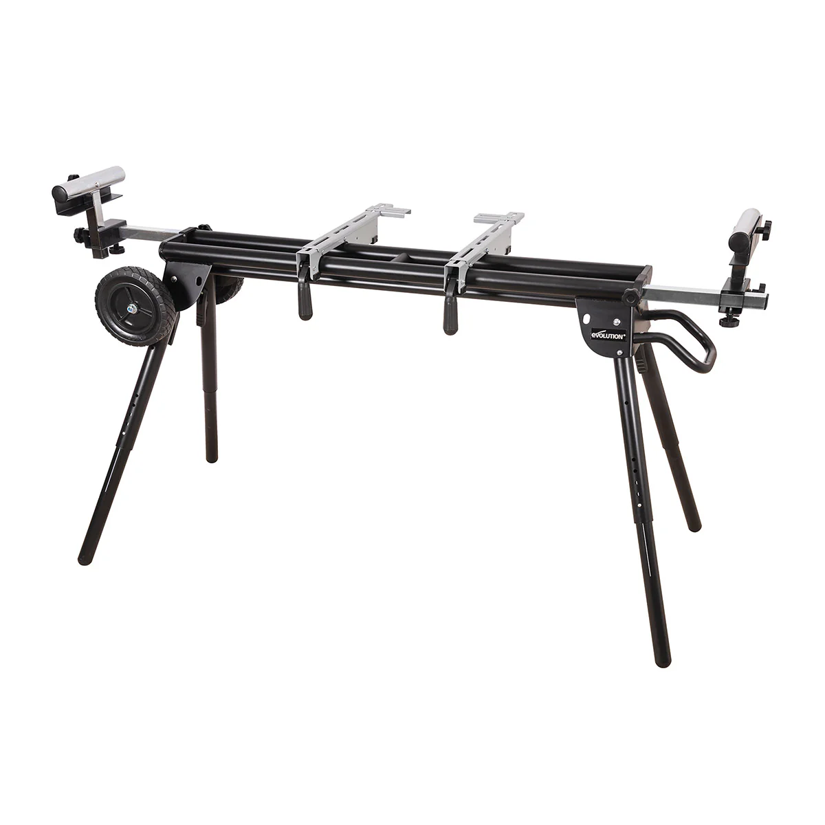 Evolution R185SMS+ 185mm Sliding Mitre Saw & XL Rolling Stand Bundle - Image 4
