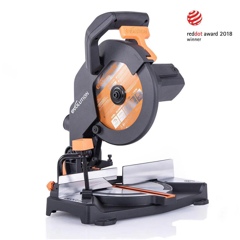Evolution R210CMS+ Compound Mitre Saw With Extra Wood Blade Bundle - Image 19
