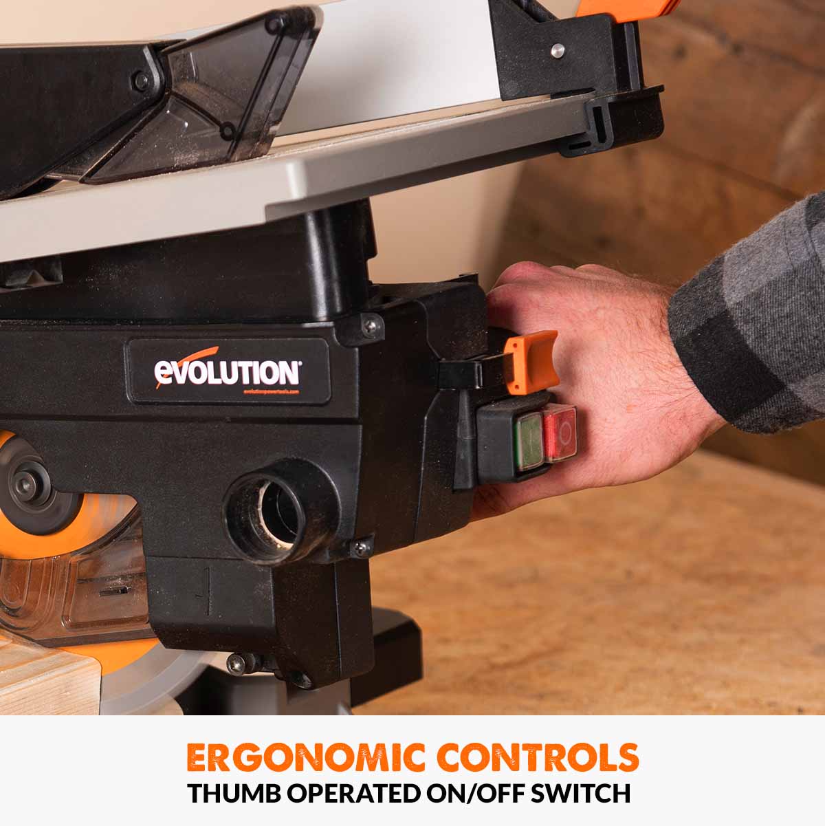 Combination Mitre Saw and Table Saw With 210mm Multi-material Blade R210MTS-G2 - Image 13
